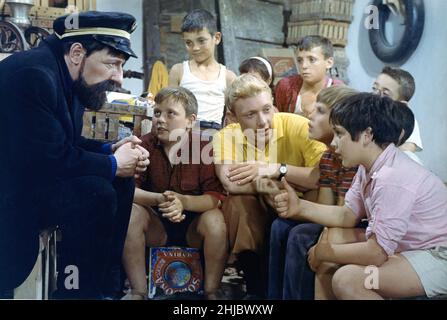 Tintin et les oranges bleues année: 1964 France Directeur: Philippe Condroyer Jean Bouise, Jean-Pierre Talbot Banque D'Images