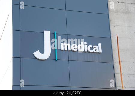Turin, Italie.28th janvier 2022.Examen médical pour le nouveau joueur de Juventus Dusan Vlahovic le 28 janvier 2022 à Turin, Italie - photo Nderim Kaceli/DPPI crédit: DPPI Media/Alamy Live News Banque D'Images