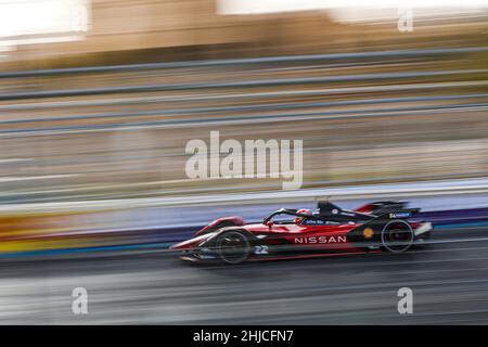 Riyad, Arabie Saoudite.28th janvier 2022.22 pendant le Prix ePrix de Diriyah 2022, 1st et 2nd du Championnat du monde de Formule E 2022, sur le circuit de Riyad Street du 28 au 30 janvier, à Riyad, Arabie Saoudite - photo: Antonin Vincent/DPPI/LiveMedia crédit: Agence photo indépendante/Alay Live News Banque D'Images