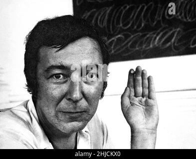 Un portrait de l'artiste américain Jasper Johns (né en 1930). Banque D'Images