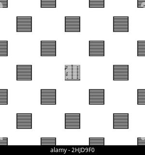 Motif sans couture carré forme géométrique conception de texture abstraite fond en noir et blanc illustration pour les articles cadeaux, l'emballage, le mur, les cartes an Illustration de Vecteur