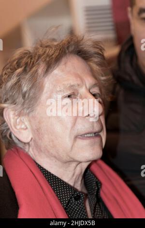 Paris, France. 19th mars 2015. Roman Polanski, comédien, présent au salon du livre le 19 mars 2015 à Paris, France. Crédit : Véronique Phitoussi/A Banque D'Images