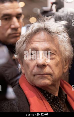 Paris, France. 19th mars 2015. Roman Polanski, comédien, présent au salon du livre le 19 mars 2015 à Paris, France. Crédit : Véronique Phitoussi/A Banque D'Images
