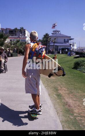 etats-unis californie san diego mission plage Banque D'Images