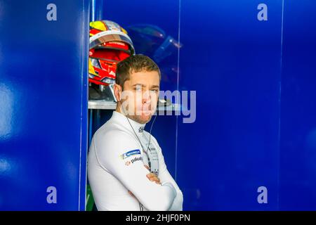 FRIJNS ROBIN (NLD), COURSE ENVISION, AUDI E-TRON FE07, PORTRAIT pendant le 2022 Diriyah ePrix, 1st et 2nd tour du Championnat du monde de Formule E 2022, sur le circuit de rue de Riyad du 28 au 30 janvier, à Riyad, Arabie Saoudite - photo Gregory Lenmand / DPPI Banque D'Images