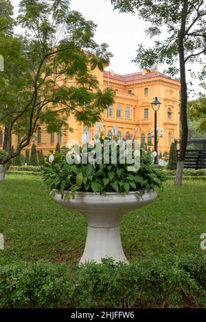 Palais présidentiel de l'ère française à Hanoi, Vietnam, Asie du Sud-est Banque D'Images