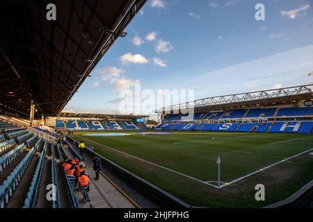 Vue générale à l'intérieur du Weston Homes Stadium avant le match d'aujourd'hui avant le match à Peterborough, Royaume-Uni, le 1/29/2022.(Photo de James Heaton/News Images/Sipa USA) Banque D'Images