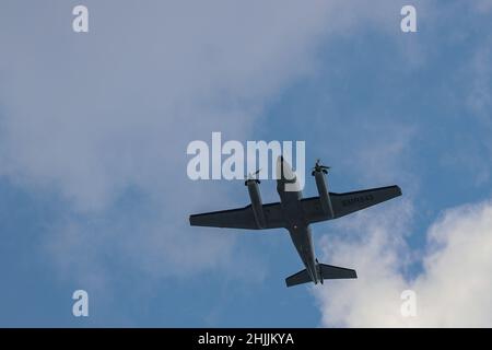 Sri Lanka.30th janvier 2022.Avions de l'armée de l'air sri lankaise pendant les répétitions de l'indépendance à Colombo, Sri Lanka.30 janvier 2022.(Photo de Saman Abesiriwardana/Pacific Press) crédit: Pacific Press Media production Corp./Alay Live News Banque D'Images