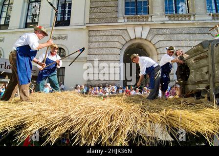 Vienne, Autriche. 11 septembre 2011. Harvest Festival 2011 à Vienne sur la place des héros Banque D'Images