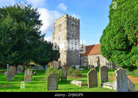 St Michael's Church, Bray, dans le Berkshire, Angleterre, Royaume-Uni Banque D'Images