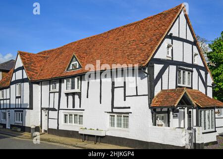 Maison à colombages, High Street, Bray, dans le Berkshire, Angleterre, Royaume-Uni Banque D'Images