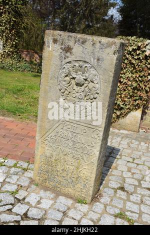 Tombe historique de la période baroque Banque D'Images