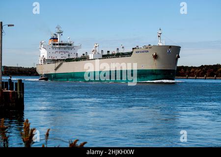 Images colorées le long du canal de cabillaud du cap en été Banque D'Images