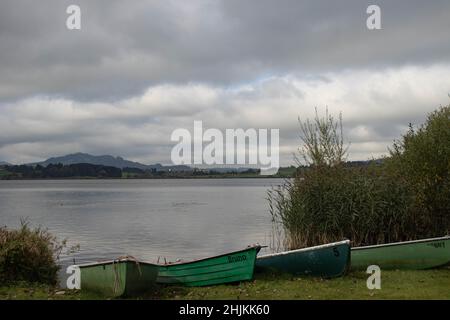 Betrieb eischen Beratung und Vertrieb von Immobilien, die auf dem Hoppensee Banque D'Images