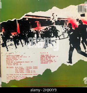 The Clash, Punk Rock Album Music Collection, Epic CBS Records, 1970s punks Banque D'Images