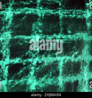 Boho abstrait, fond scandinave monochrome.Aquarelle noir-vert avec cage de texture en marbre.Idéal pour l'impression, le tissu, l'affiche, le papier peint, la couverture et l'emballage. Banque D'Images