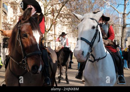 Un anniversaire du martyre de Charles Ier quand le roi fut exécuté le 30th 1649 janvier Banque D'Images