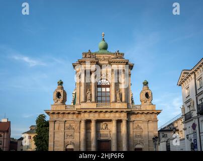 Eglise Carmélite - Varsovie, Pologne Banque D'Images