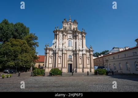 Église Visitationniste - Église Saint-Joseph des Visitationnistes - Varsovie, Pologne Banque D'Images