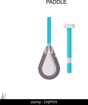 Icône de vecteur simple palette.Modèle de conception de symbole d'illustration pour élément d'interface utilisateur Web mobile. Illustration de Vecteur