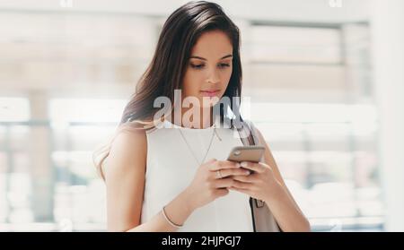 Transformer son smartphone en outil de maintien de la réussite Banque D'Images