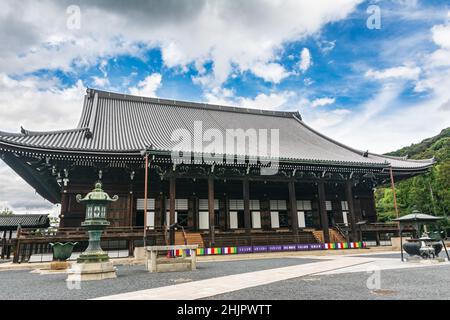 Kyoto, Japon, Asie - 5 septembre 2019 : Le Temple de Chion dans quartier Higashiyama Banque D'Images