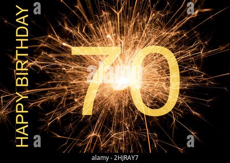 concraculations à joyeux anniversaire Banque D'Images