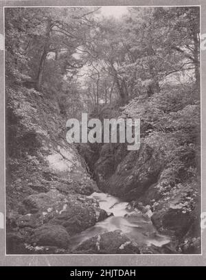 The Fairy Glen, Bettws-y-Coed. Carnarvonshire (1913) Banque D'Images