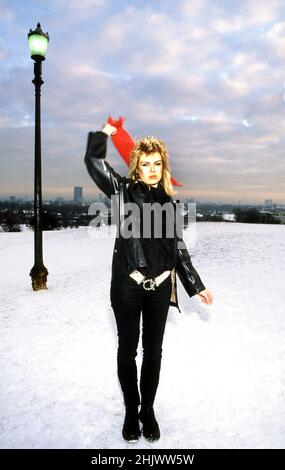 Kim Wilde à Londres 1982 Banque D'Images