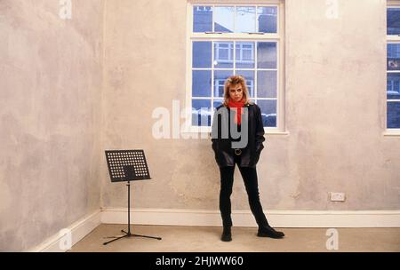 Kim Wilde à Londres 1982 Banque D'Images