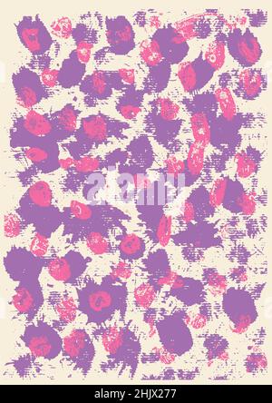 Arrière-plan abstrait tracé à la main.Illustration vectorielle Illustration de Vecteur