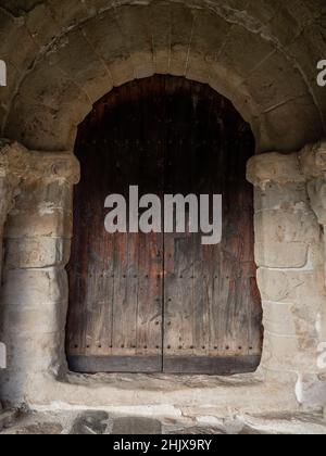 Sant Quirze de Pedret, Cercs (Berguedà) Banque D'Images