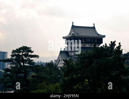 Château de Kokura à Kitakyushu, Fukuoka, Japon Banque D'Images