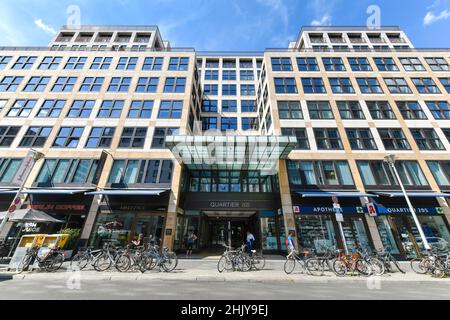 Geschäftshaus Quartier 205, Friedrichstraße, Mitte, Berlin, Deutschland Banque D'Images