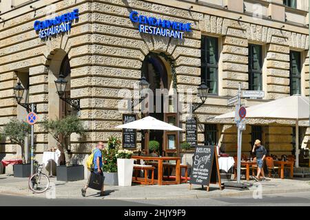 Humboldt Carré Konferenz- und Eventzentrum, Restaurant Gendarmerie, Charlottenstraße, Behrenstraße, Mitte, Berlin, Deutschland Banque D'Images