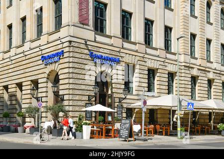 Humboldt Carré Konferenz- und Eventzentrum, Restaurant Gendarmerie, Charlottenstraße, Behrenstraße, Mitte, Berlin, Deutschland Banque D'Images