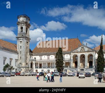 Portugal.Université Coimbra. Banque D'Images