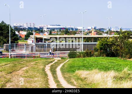 South City panel Housing Estate, Opatov, grand magasin, centre commercial Westfield Chodov, Prague, République tchèque, 10 septembre 2021.(Photo CTK/ Banque D'Images