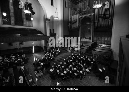 Artes vocales - Communauté Chorus Banque D'Images