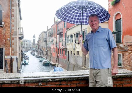 Bill de Blasio à Venise Banque D'Images