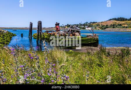 États-Unis, Oregon, Gold Beach, The Mary d.Hume Banque D'Images