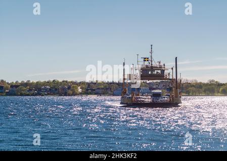 Suède, Île De Faro, Broa, Ferry Pour L'Île De Gotland-Faro Banque D'Images