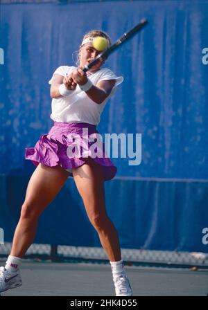 Joueur de tennis sud-africain Amanda Coetzer, US Open 1993 Banque D'Images