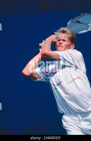 Joueur de tennis sud-africain Wayne Ferreira, US Open 1992 Banque D'Images