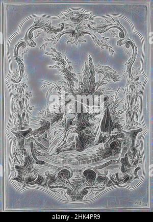 Inspiré par la danse Bachique, Etching, feuille: 19 3/4 x 14 3/8 po., 50,2 x 36,5 cm, repensé par Artotop. L'art classique réinventé avec une touche moderne. Conception de lumière chaleureuse et gaie, de luminosité et de rayonnement de lumière. La photographie s'inspire du surréalisme et du futurisme, embrassant l'énergie dynamique de la technologie moderne, du mouvement, de la vitesse et révolutionne la culture Banque D'Images