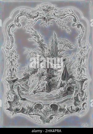 Inspiré par la danse Bachique, Etching, feuille: 19 13/16 x 14 1/4 po., 50,3 x 36,2 cm, repensé par Artotop. L'art classique réinventé avec une touche moderne. Conception de lumière chaleureuse et gaie, de luminosité et de rayonnement de lumière. La photographie s'inspire du surréalisme et du futurisme, embrassant l'énergie dynamique de la technologie moderne, du mouvement, de la vitesse et révolutionne la culture Banque D'Images