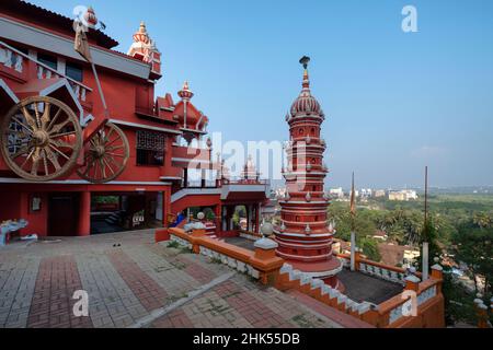 Le Temple Maruti, Panjim City, Panjim (Panaji), Goa, Inde,Asie Banque D'Images