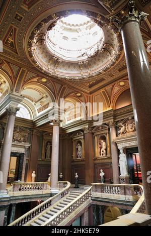 Fondé en 1816, le musée Fitzwilliam est le musée d'art et d'antiquités de l'Université de Cambridge.Avec plus d'un demi-million d'objets et de maquettes Banque D'Images