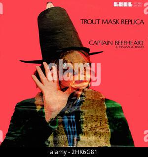 Couverture Vintage vinyle - Captain Beefheart - Trout Mask Replica - US - 1969 Banque D'Images