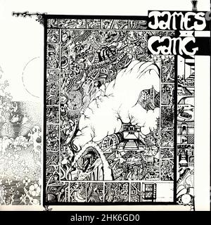 Couverture Vintage vinyle - James Gang - Yer Album - D - 1969 -ReRel 1974 00002 Banque D'Images